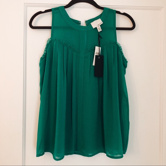 Anthropologie Tops - NWT Green Anthropologie Top